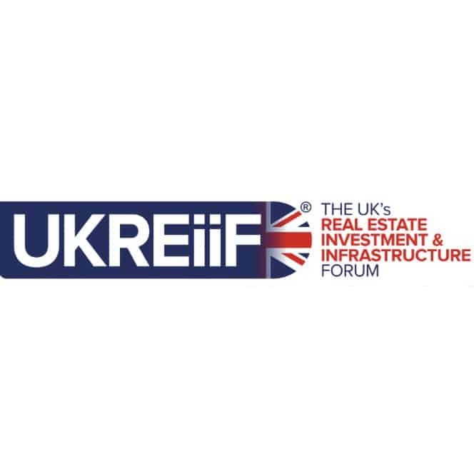 UKREiiF logo the UK's real estate and infrastructure forum