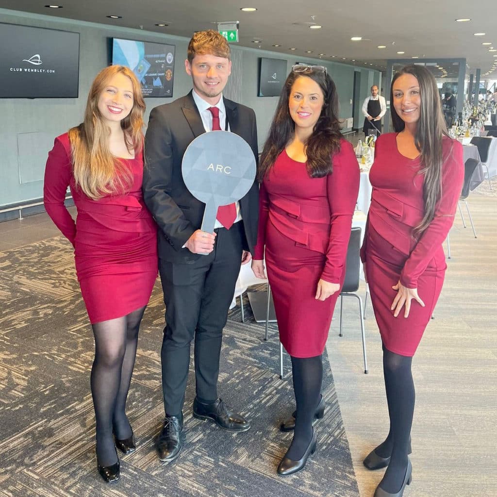 wembley event staff