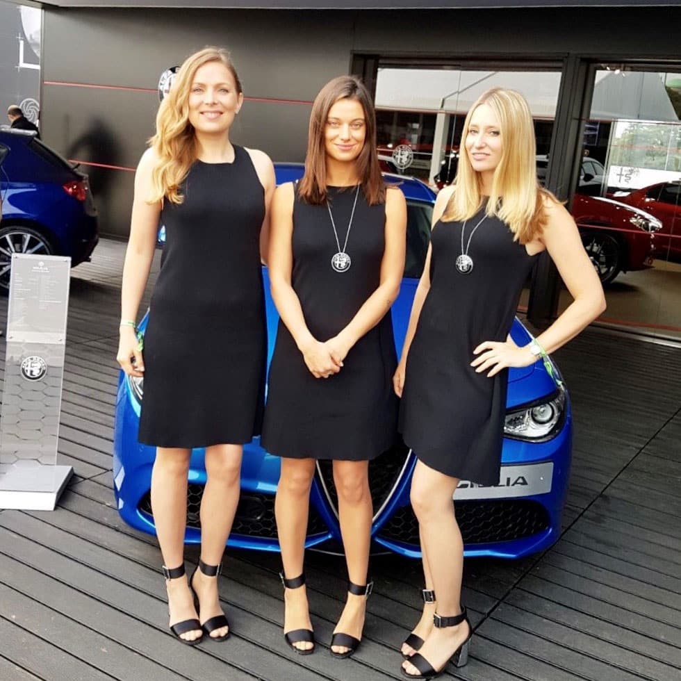 fiat automotive event staff