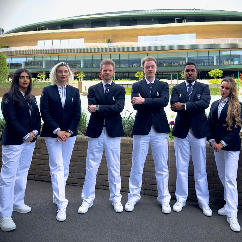 wimbledon event team